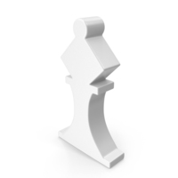 White Chess Piece Icon PNG & PSD Images