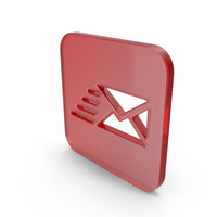 Glass Send Mail Icon PNG & PSD Images