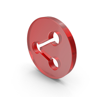 Glass Share Icon PNG & PSD Images