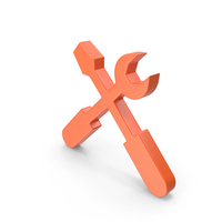 Orange Settings Icon PNG & PSD Images