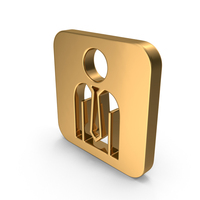 Gold Businessman Icon PNG & PSD Images