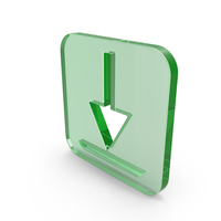 Glass Download Icon PNG & PSD Images
