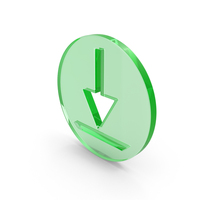Glass Download Icon PNG & PSD Images