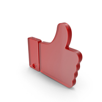 Glass Thumbs Up Icon PNG & PSD Images