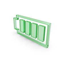 Glass Battery Full Icon PNG & PSD Images