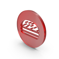 Glass Hamburger Icon PNG & PSD Images