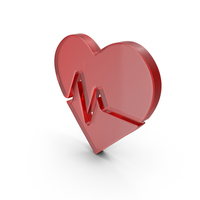 Glass Heart Rate Icon PNG & PSD Images
