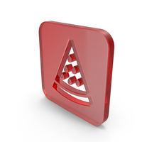 Glass Watermelon Slice Icon PNG & PSD Images