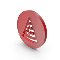 Glass Watermelon Slice Icon PNG & PSD Images