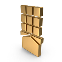 Gold Chocolate Icon PNG & PSD Images