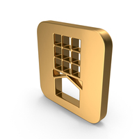 Gold Chocolate Icon PNG & PSD Images