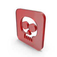 Glass Skull Icon PNG & PSD Images