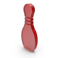 Glass Bowling Pin Icon PNG & PSD Images