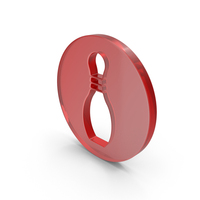 Red Glass Round Bowling Pin Icon PNG & PSD Images