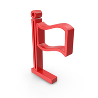 Red Flag Outline Icon PNG & PSD Images