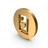 Round Gold Heart Queen Playing Card Icon PNG & PSD Images