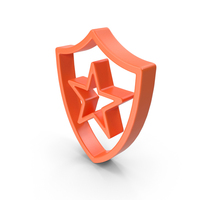 Shield With Star Icon PNG & PSD Images