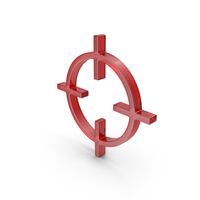 Glass Target Icon PNG & PSD Images