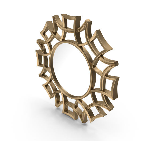 Traditional Sunburst Mirror PNG & PSD Images