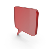 Glass Speech Bubble Icon PNG & PSD Images