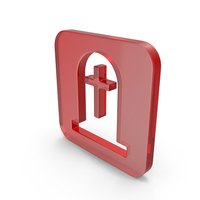 Glass Tombstone Icon PNG & PSD Images