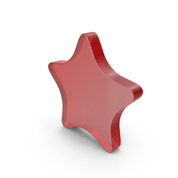 Glass Star Icon PNG & PSD Images