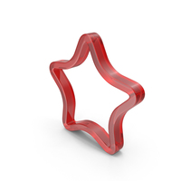 Glass Star Icon PNG & PSD Images