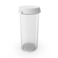 Pill Pod Vial 5dram 18ml Empty PNG & PSD Images