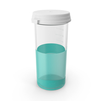 Pill Pod Vial 5Dram 18ml Full PNG & PSD Images