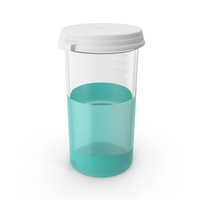 Pill Pod Vial 7dram 26ml Full PNG & PSD Images
