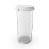Pill Pod Vial 12dram 44ml Empty PNG & PSD Images