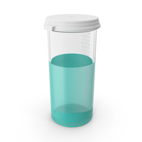 Pill Pod Vial 12dram 44ml Full PNG & PSD Images