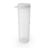 Pill Pod Hinge Top Vial 1 2oz Empty PNG & PSD Images