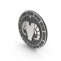 Aries Zodiac Symbol Silver PNG & PSD Images