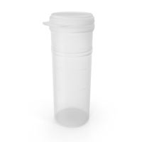 Pill Pod Hinge Top Vial 2oz Empty PNG & PSD Images