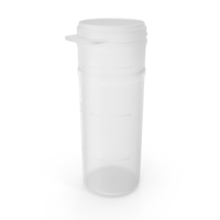 Pill Pod Hinge Top Vial 3oz Empty PNG & PSD Images