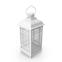 Candle Lantern Small White PNG & PSD Images