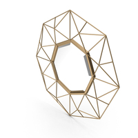Coll Round Metal Wall Mirror PNG & PSD Images