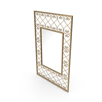 Fashionable Wall Mirror PNG & PSD Images