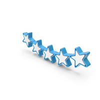 5 Star Rating Logo PNG & PSD Images