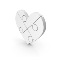 Heart Puzzle PNG & PSD Images