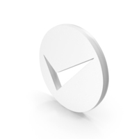 Correct Tick Mark Coin White PNG & PSD Images