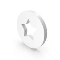 Star Coin White PNG & PSD Images