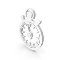 Stop Watch Time White PNG & PSD Images