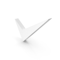 White Tick Mark Symbol PNG & PSD Images