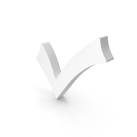 Tick Mark White PNG & PSD Images