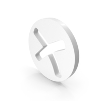 White Round Wrong Mark PNG & PSD Images