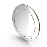 Large Round Wall Mirror PNG & PSD Images