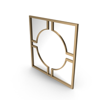 Circular Accent Wall Mirror PNG & PSD Images