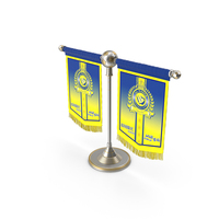 Al-Nassr Alsaudi FC Desk Flag PNG & PSD Images